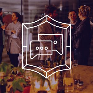 Dinner Groups Socialize